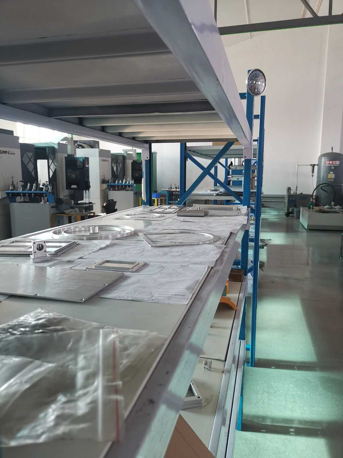 Workshop interior
