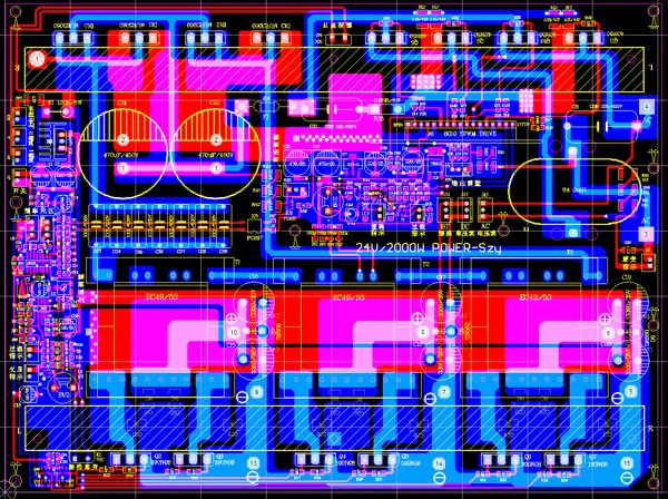 Inverter PCB assembly
